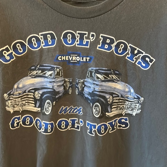 Vintage Chevrolet Good Ol’ Boys Gray Tee. XL - Picture 1 of 3